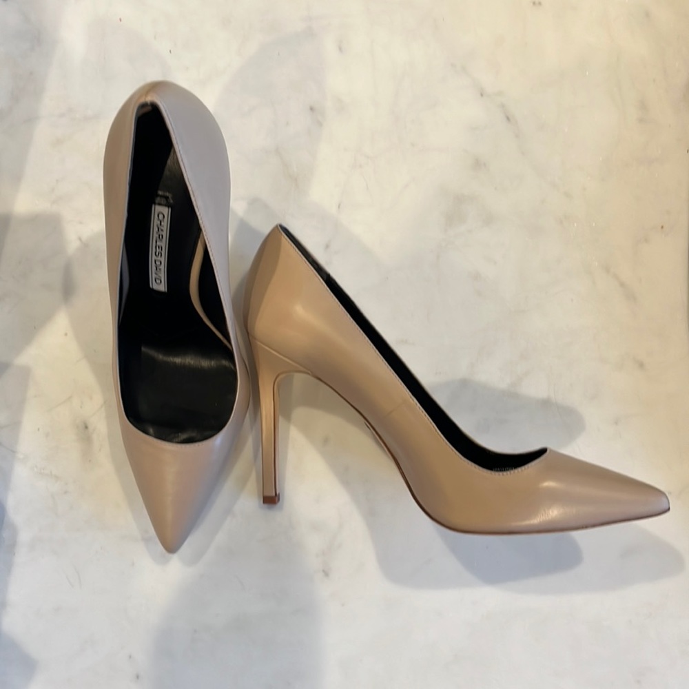 NWT - Leather Charles David Pumps